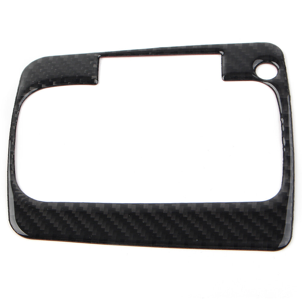 LHD Carbon Fiber Central Console Gear Shift Panel Trim Fit for Subaru Forester 13-18