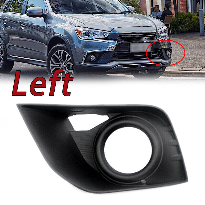 Fog Light Cover Bezel Left for Mitsubishi Outlander Sport ASX RVR 2016-2019