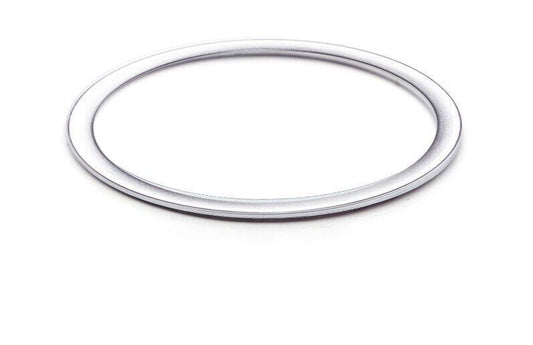 Fit for Mazda CX-5 2017-2021 Matte Silver Inner Steering Wheel Horn Ring Trim 1X
