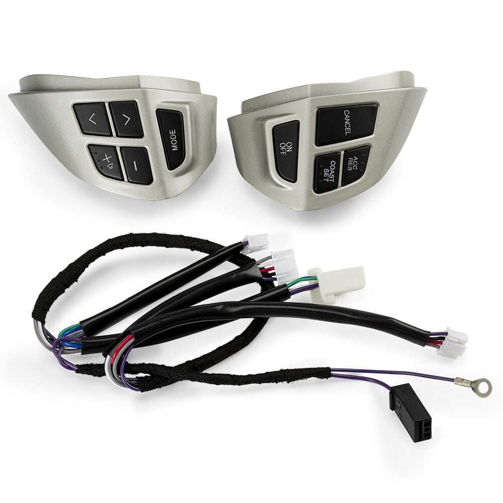 2X 8701A087 8602A008 Cruise Radio Switch Stee Wheel Volume Sound Button Fit SI4