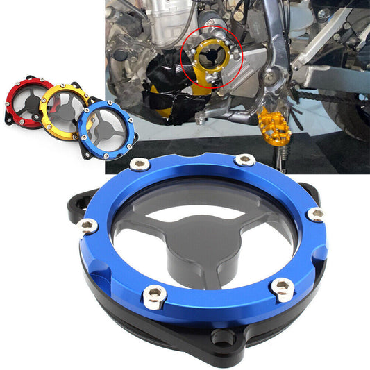 Starter Idle Gear Cover Guard for Suzuki DRZ400/400E DRZ400 S/SM LTZ400 Blue