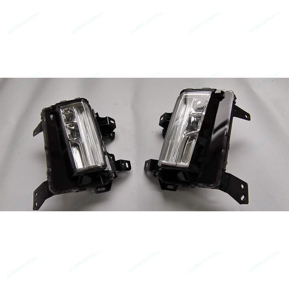 Front Fog Lamp Driving Light Assembly LED DRL Pair for Cadillac XT5 2017-2020