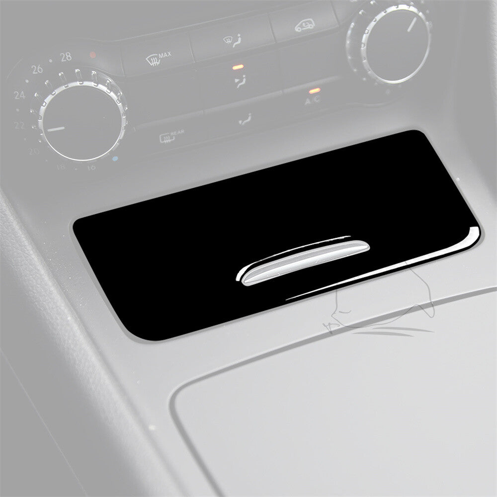 Gloss Black Console Cigarette Lighter Trim for Benz A GLA CLA Class W176 2013-19