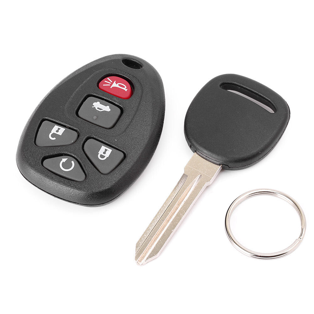 2X Remote Control Key Fob + key for Buick LaCrosse 2005-2012 KOBGT04A 15252034