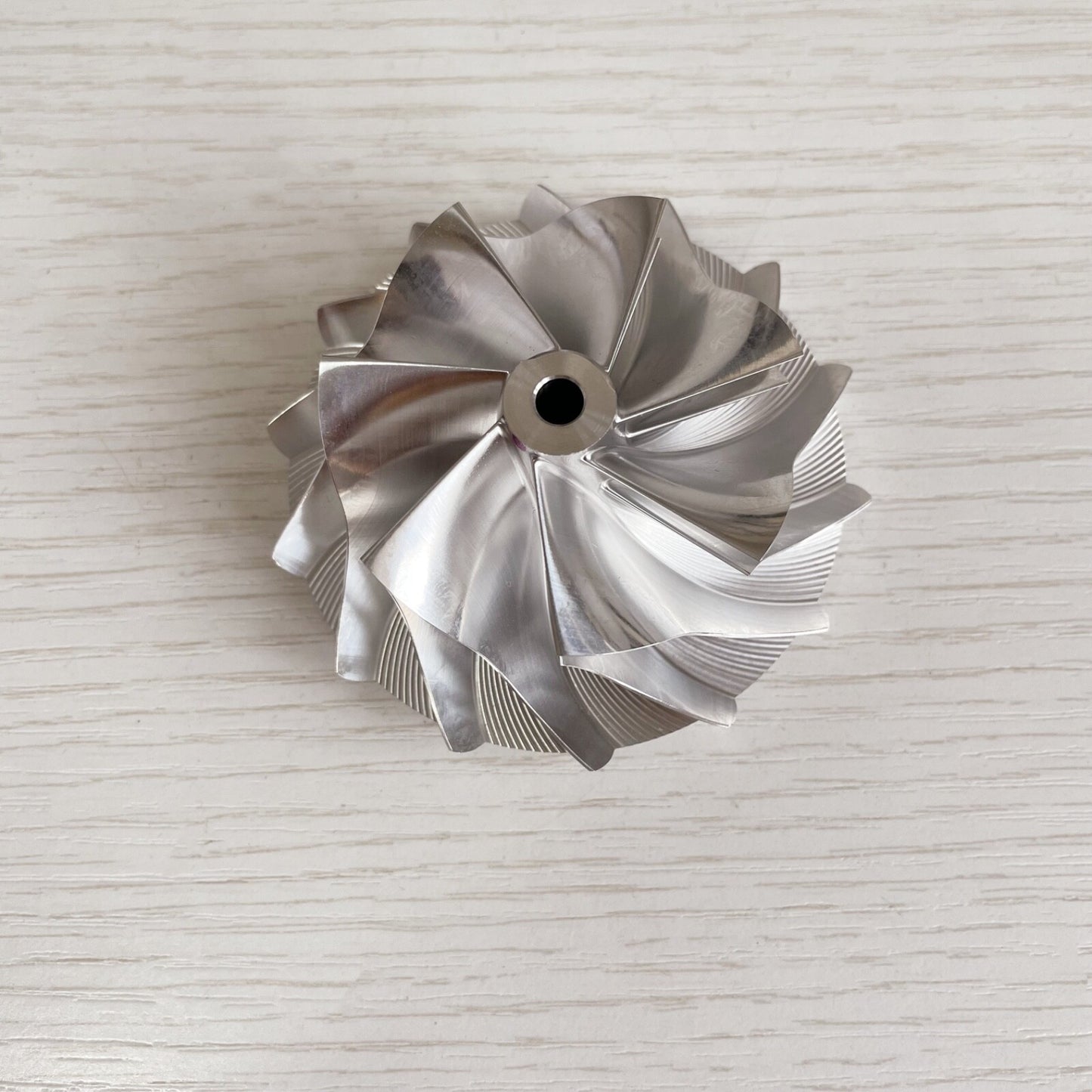 GT15-25 53.20/70.98mm 7+7 Blade High-Performance Billet Compressor Wheel