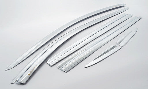 for Buick Envision 2016-20 chrome Car Window Vent Visor Sun Rain Deflector Guard