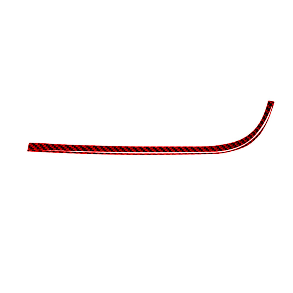 Red Carbon Fiber Passenger Dashboard Panel Cover Trim for RAM Promaster 2014-21