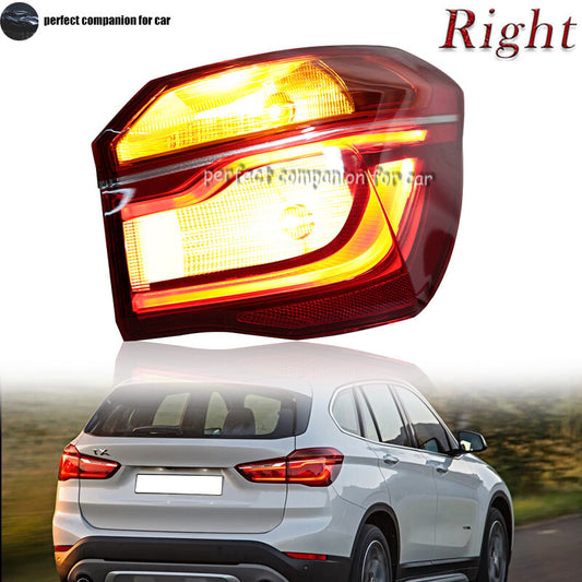 Right-side outward LED taillight and rear brake light applicable to for BMW X1 2016 2017 2018 2019