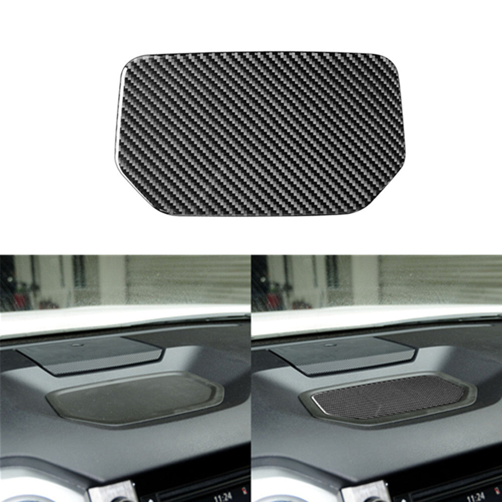 Storage Box Pad Panel Trim Interior Carbon Fiber for TOYOTA TUNDRA 2014-2018