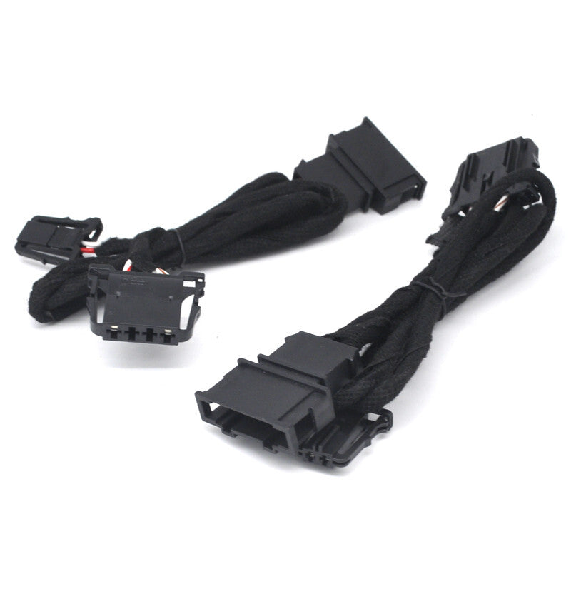 2x Retrofit Tweeter Speaker Rear Door cable splitter from sub for vw for golf mk7