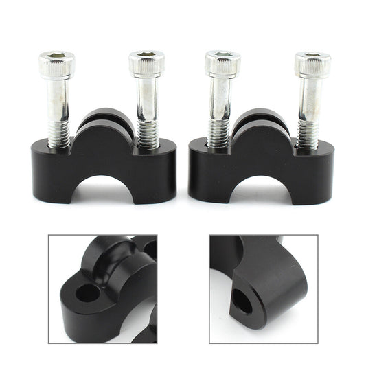 2¢ª Lenkererh?hung Lenkerbefestigungsklemme f¨¹r for HONDA CB1100 RS CB1100EX Schwarz