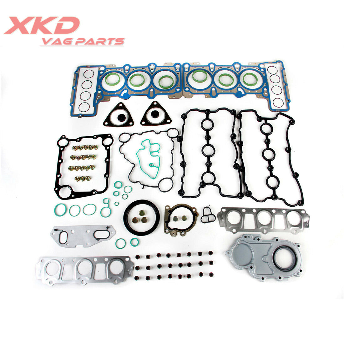 V6 2.5L Engine Gasket Rebuild Overhaul Kit for Audi for A8 CPAA CVBA 06E103148AJ