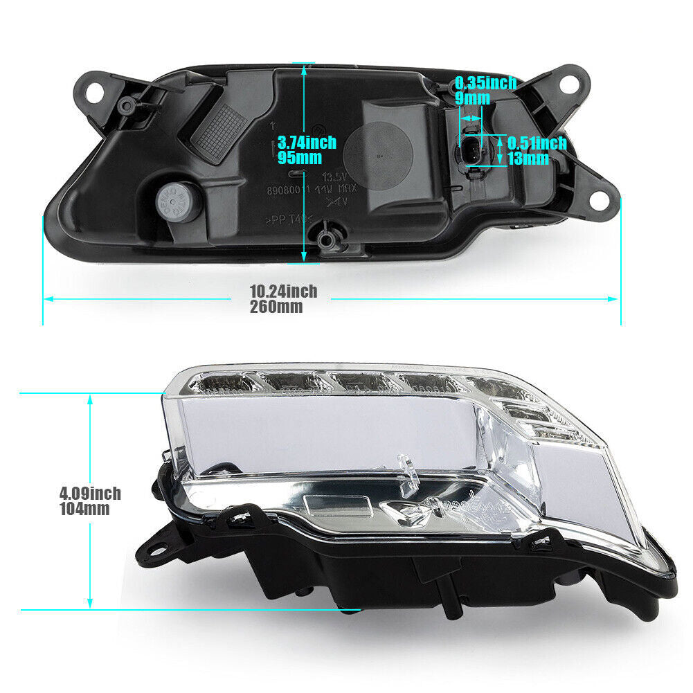 Left Day Running Light Driver Side for Mercedes-Benz E63 E550 10-16 2128200756