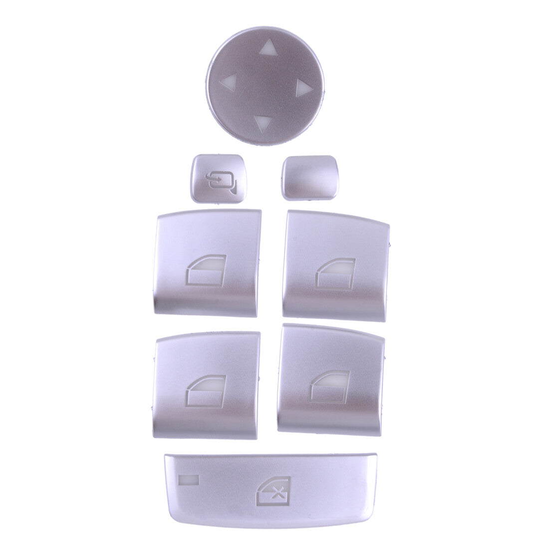 Window Lift Switch Button Cover Sticker fit for BMW 5 Series F10 F18 2011-17