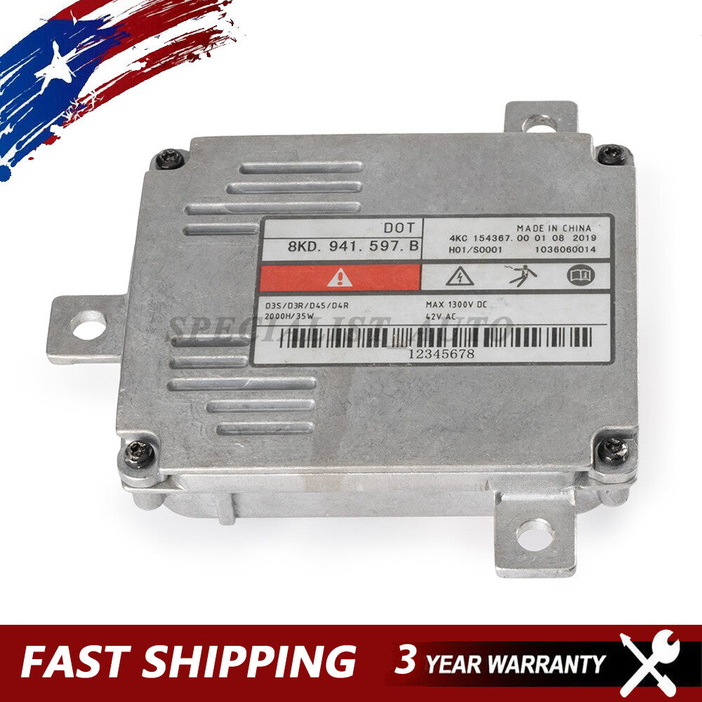 Xenon Ballast HID Control Unit Computer Module 8K0941597B ForAudi for VW A1 SI A3