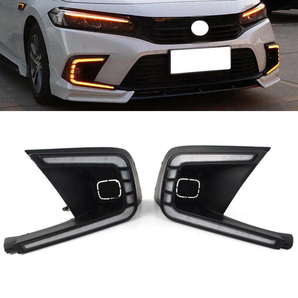 Daytime Running Light DRL Fog Lamp FIT for Honda for Civic 11th Generation 2021+