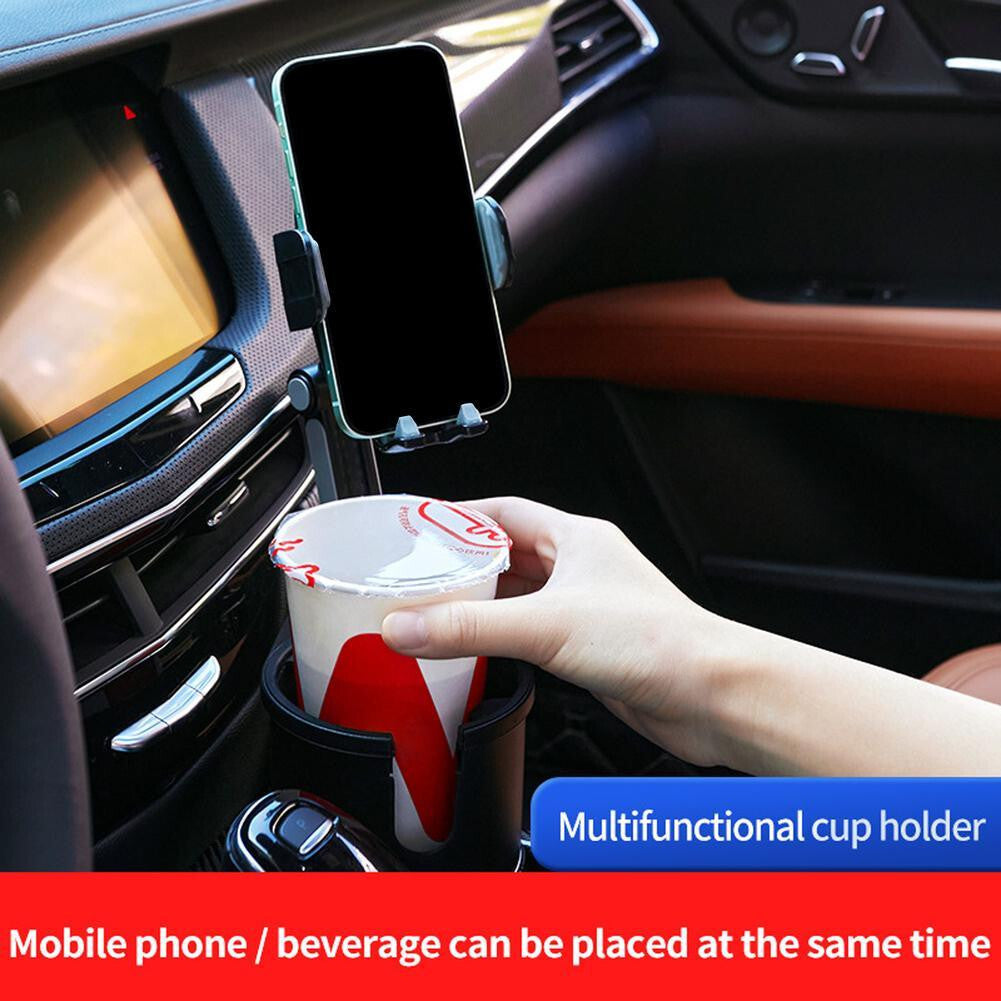 Upgraded Accessory 360¡ã Adjustable Car Mount Cup Cradle Holder for Cell Phone