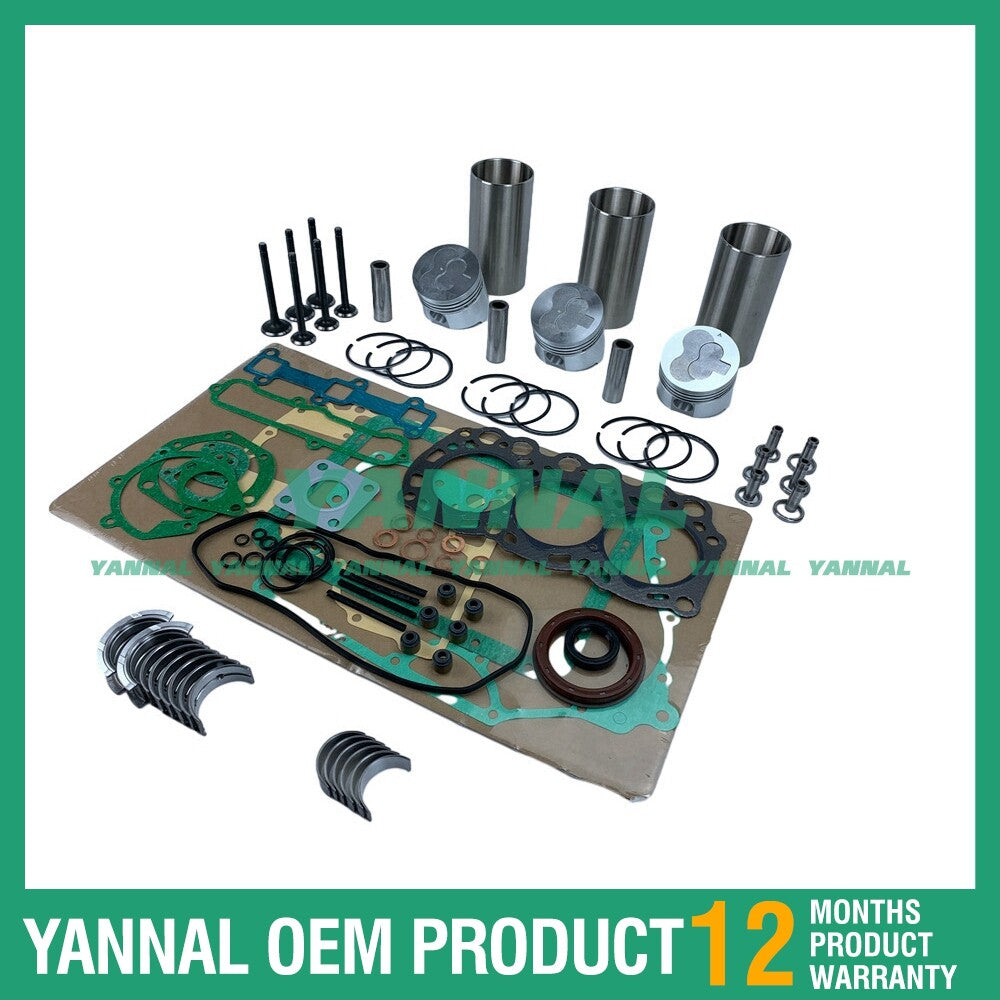 new for Mitsubishi L3E Overhaul Kit with Valve Bearing Gasket STD (PIN-21MM)