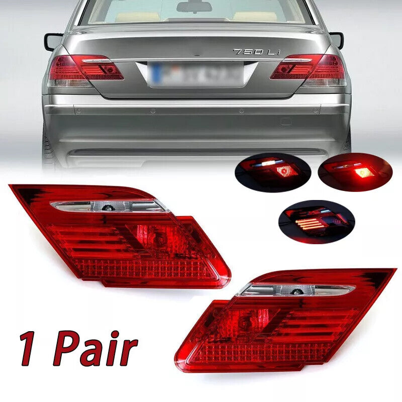 for BMW 7 Series E65 E66 745i 750Li 2005-2008 LHRH Tail Light Rear Inner Lamp
