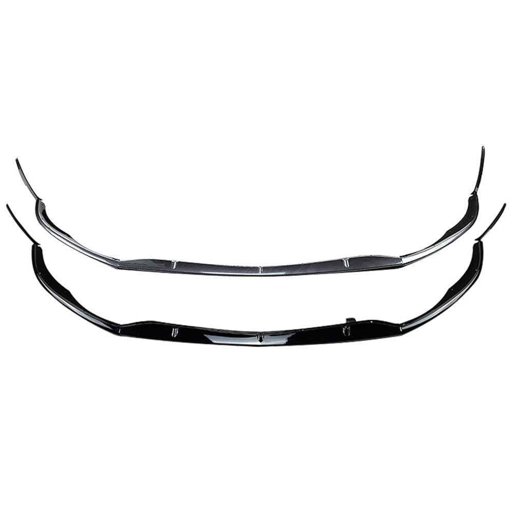 Front Bumper Lip Splitter for Mercedes-Benz C Class W205 C205 S205 C63 15-22