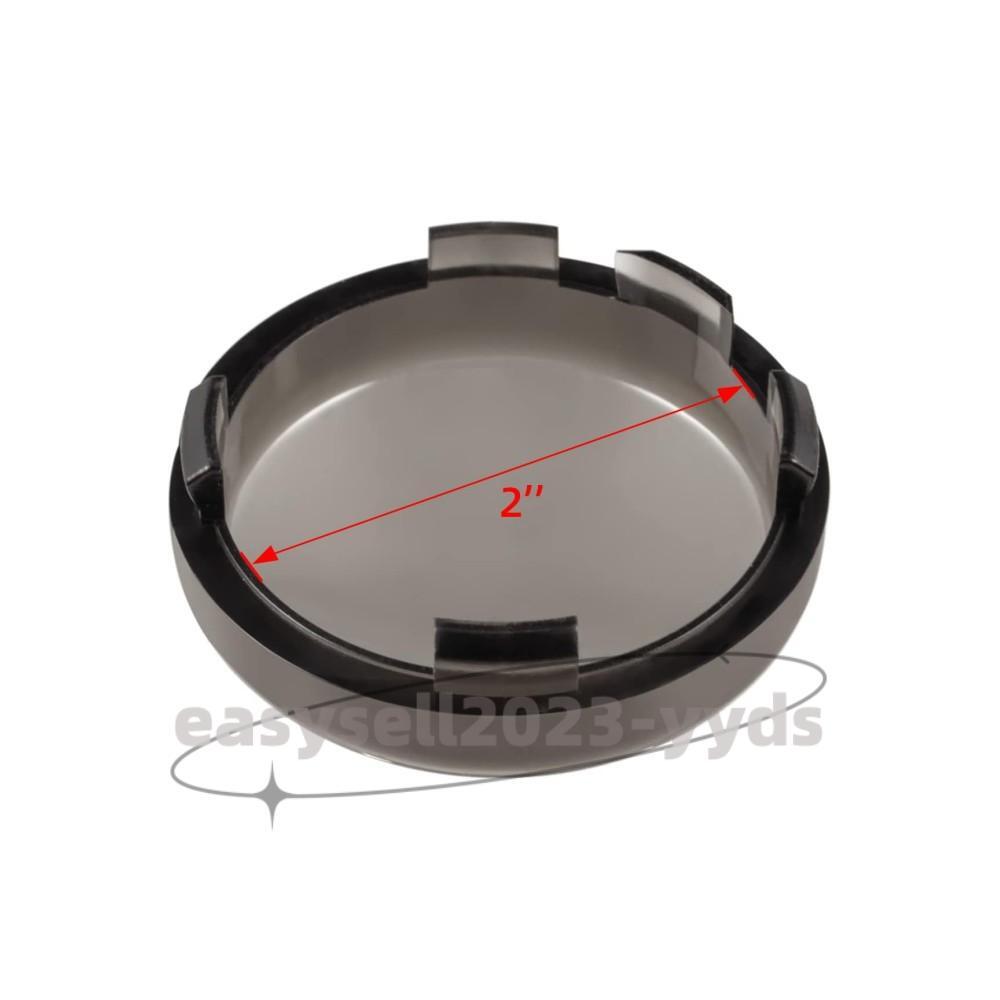 2x Smoke Turn Signal Light Lenses Cover for Harley Dyna Street Glide Road King