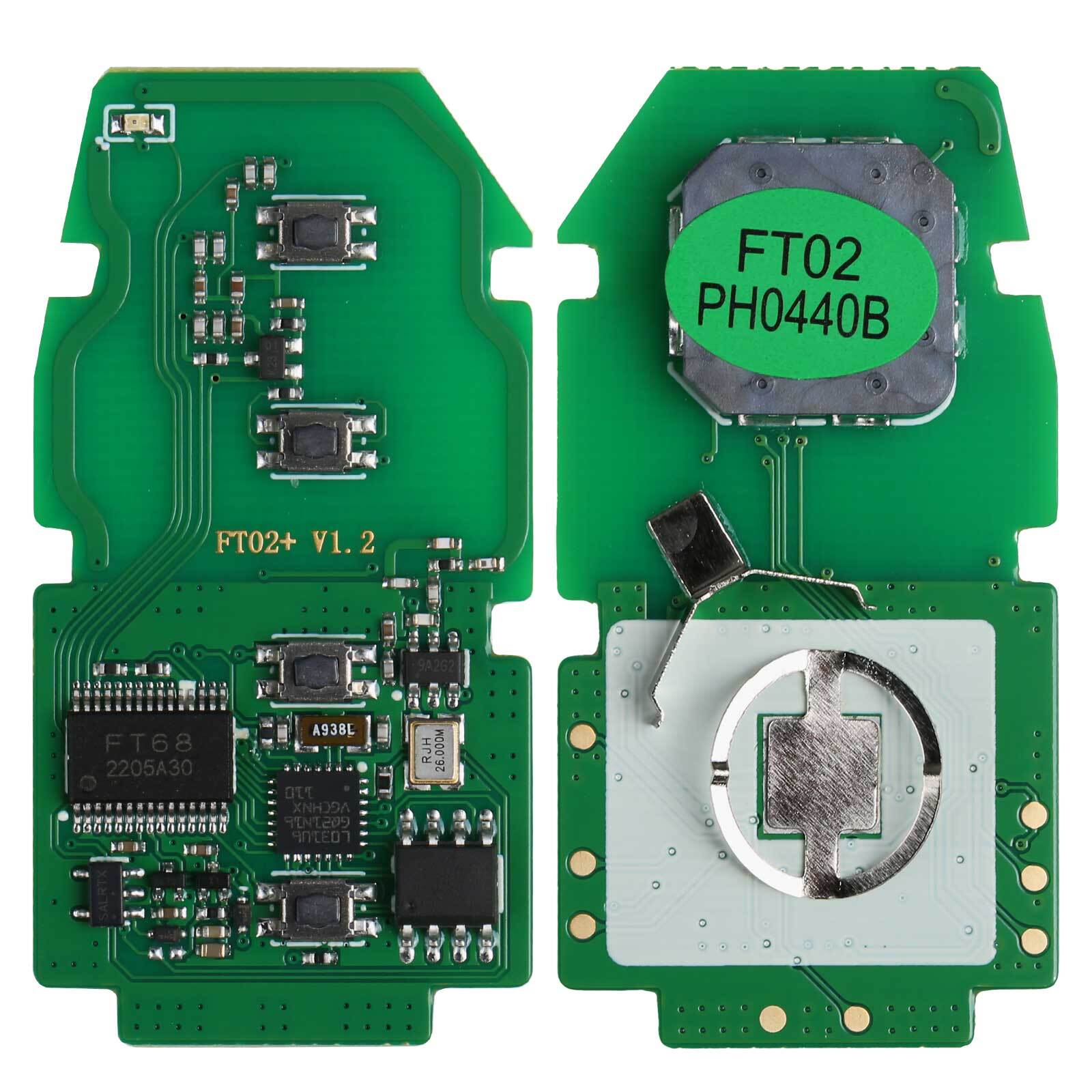 Lonsdor FT02 PH0440B Update of FT11-H0410C 312MHz/314MHz for Toyota for Smart Key