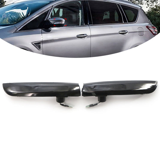 2Pcs Dynamic LED Side Mirror Turn Signal Light for Ford Escape Kuga Ecosport