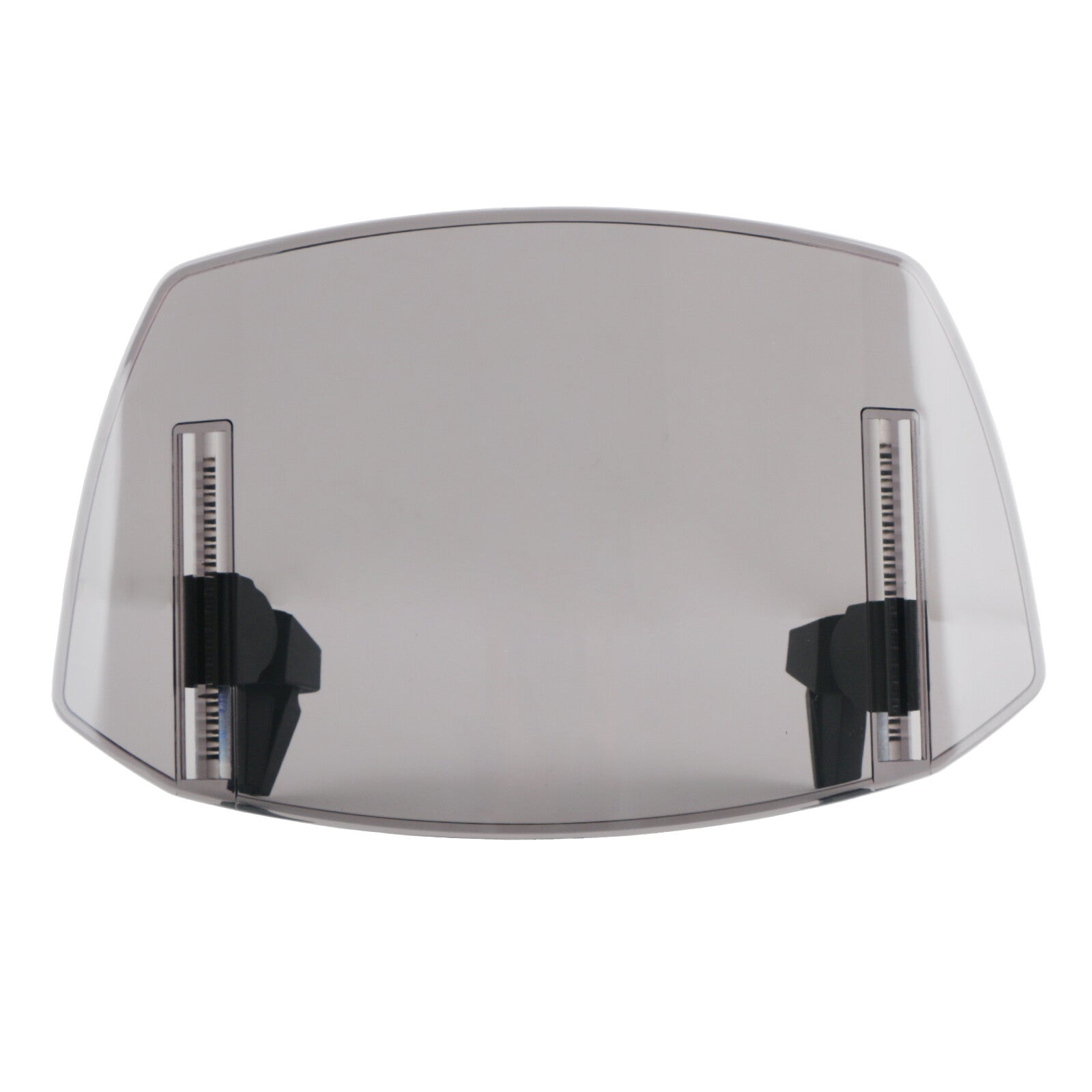 Smoked motorcycle windshield clips, windshield set, deflector, extended boiler