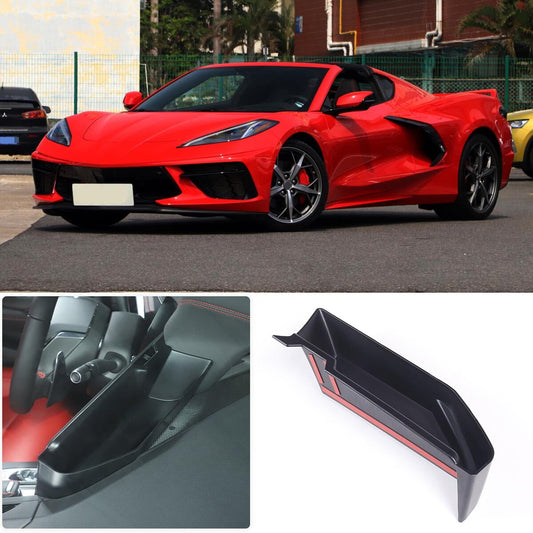 ABS red interior door switch button decorative frame for Corvette C6 2005-2013