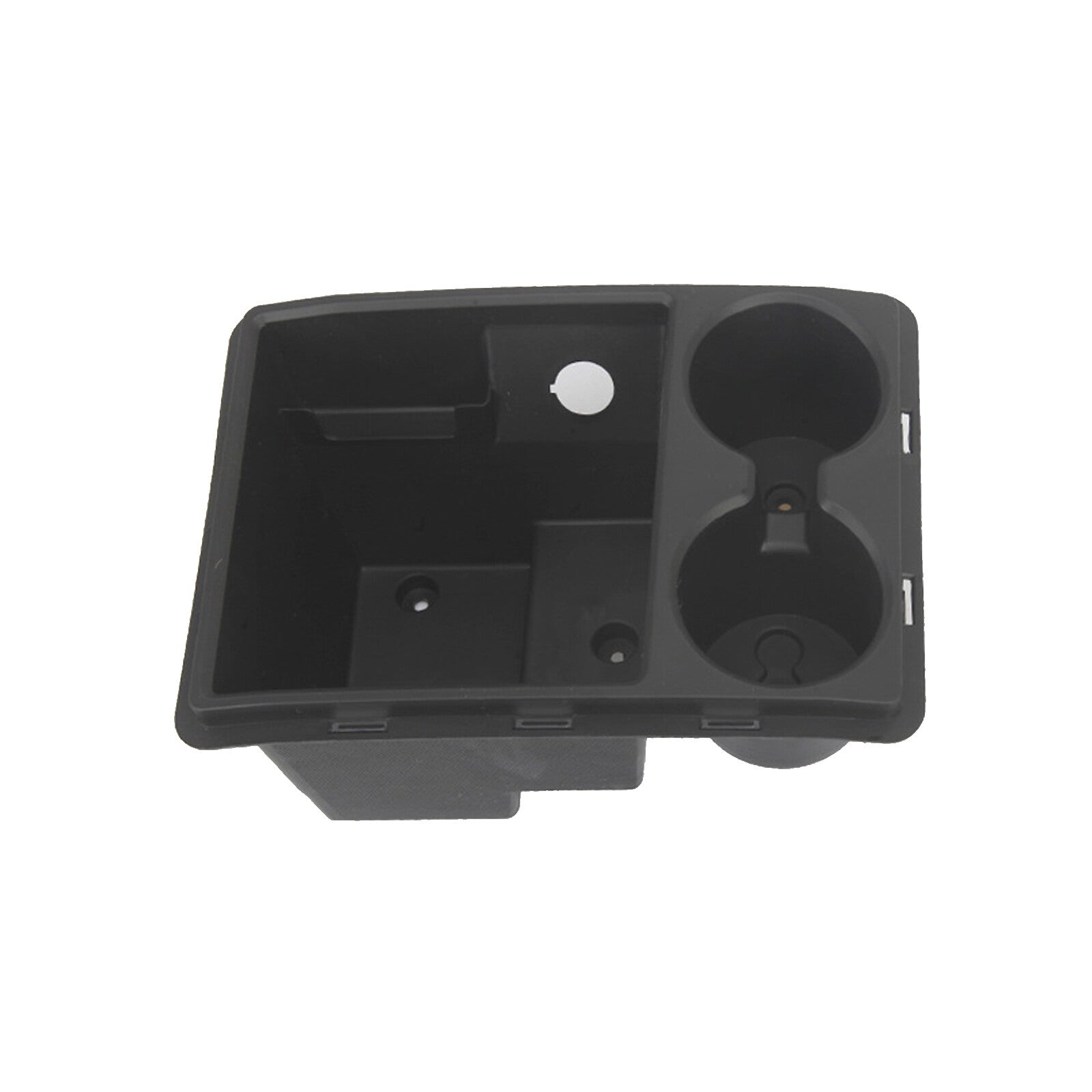 fit for Dodge for Ram 1500 2500 3500 10-15 Full Center Console Storage Box Cup Holder AT