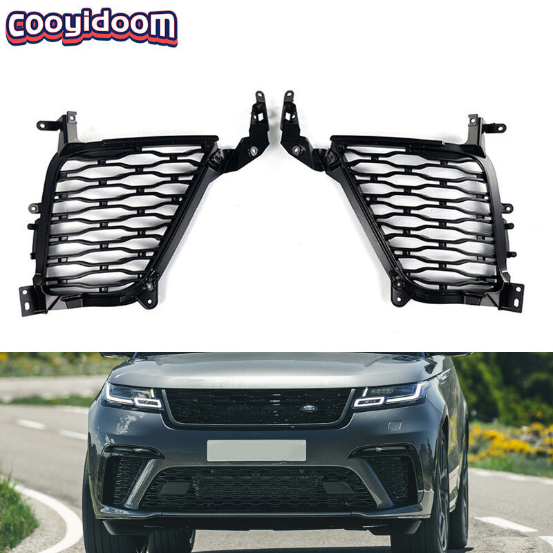 1 Pair Fog Light Grill For Land for Range Rover Velar SVA L560 2017-2020