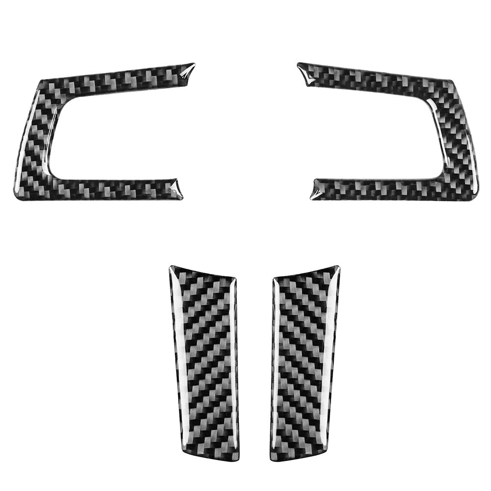 Carbon fiber steering wheel cover suitable for Mazda MX-5 Miata 2009 - 2015