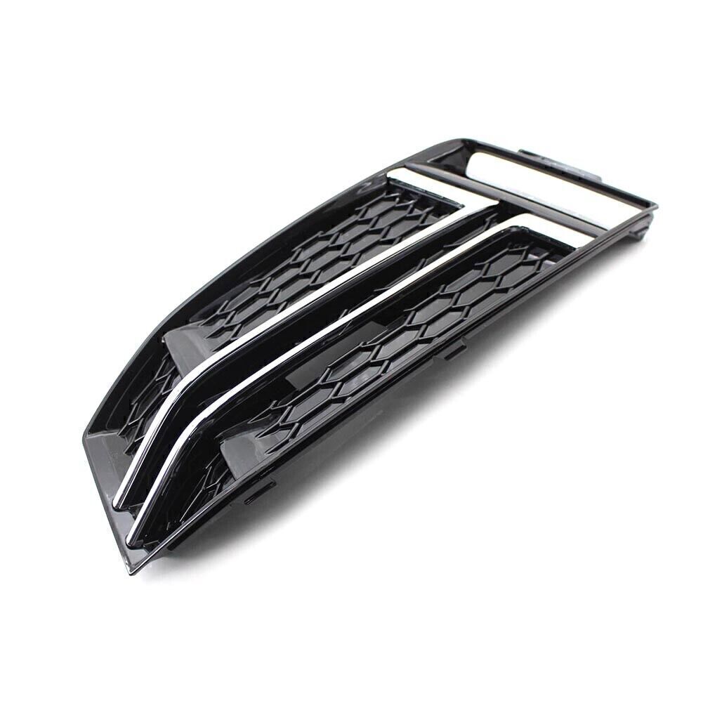 Front Bumper Lower Grille Grill Left Fit for AUDI S4 A4 S-Line B9 2017 2018 New