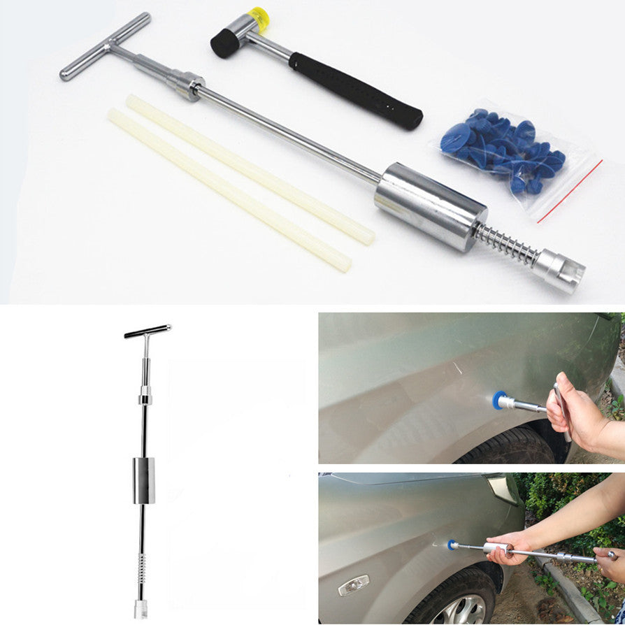 Car Paintless Dent Repair Puller Tool Body Slide Hammer Tool Glue Heavy Duty Kit