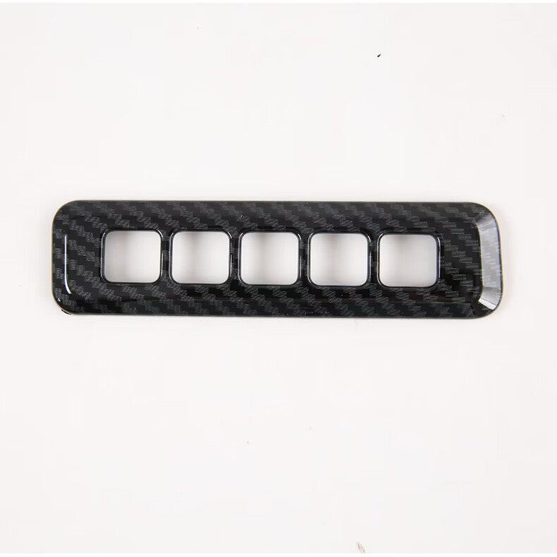 for Ford F150 2021-2023 Carbon Fiber Keyless Entry Keypad Molding Cover Trim