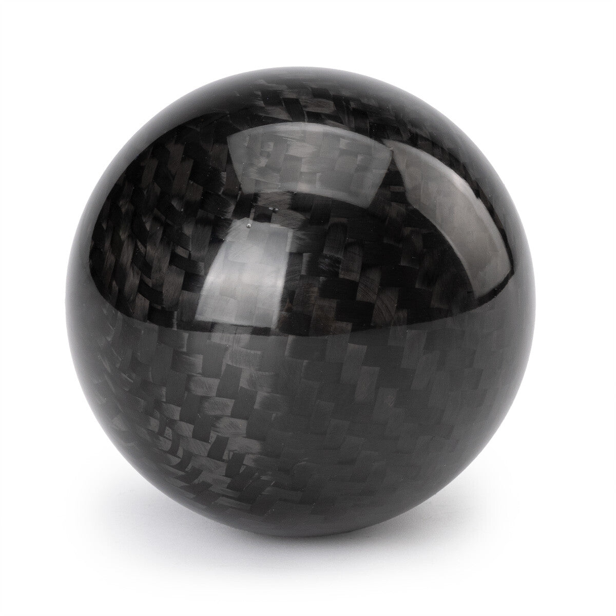Universal Round Ball Shape Carbon Fiber Car Gear Shift Knob Head Shifter Lever