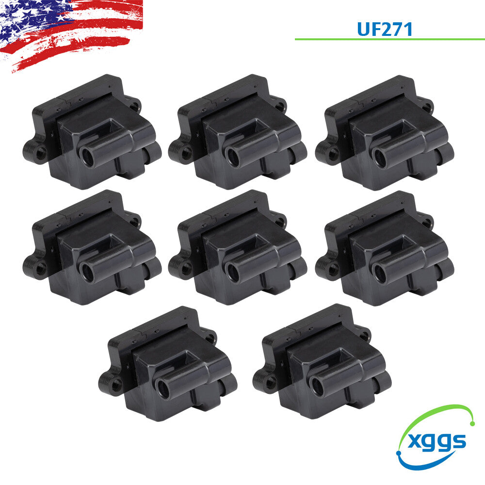Set of 8 Square Ignition Coils For 1999-2007 for Chevy Silverado 1500 for GMC UF271