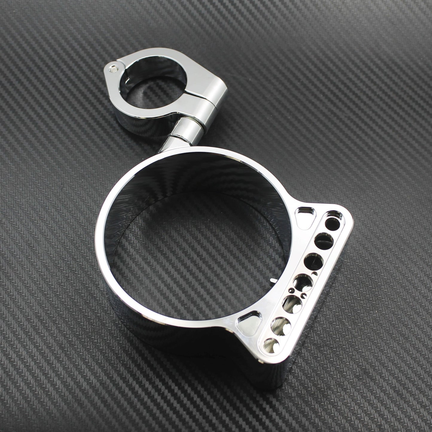 39mm Chrome Side Speedometer Relocation Bracket Fit for Harley Sporster 883 1200