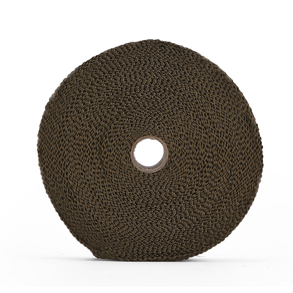 Titanium Basalt Manifold Header Exhaust Pipe Heat Wrap+6 Ties Kit 2x50FT