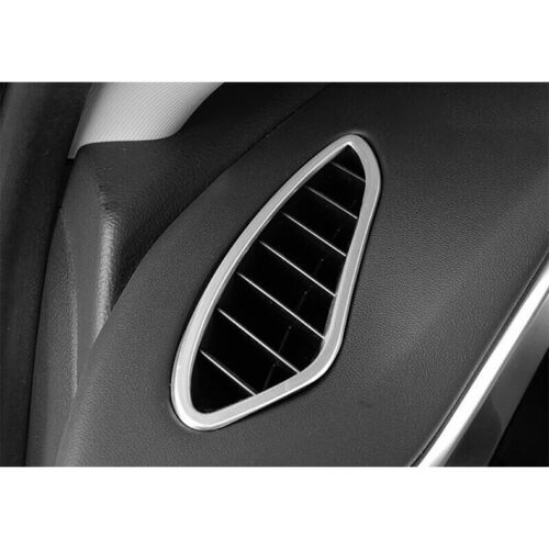 for Hyundai Sonata 2020-2023 Matte Silver Dashboard Upper Air Outlet Vent Covers