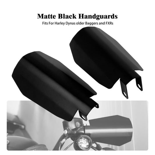 Matte Handle Bar Hand Guard Protector Wind Deflector Shield Cover Fit for Harley