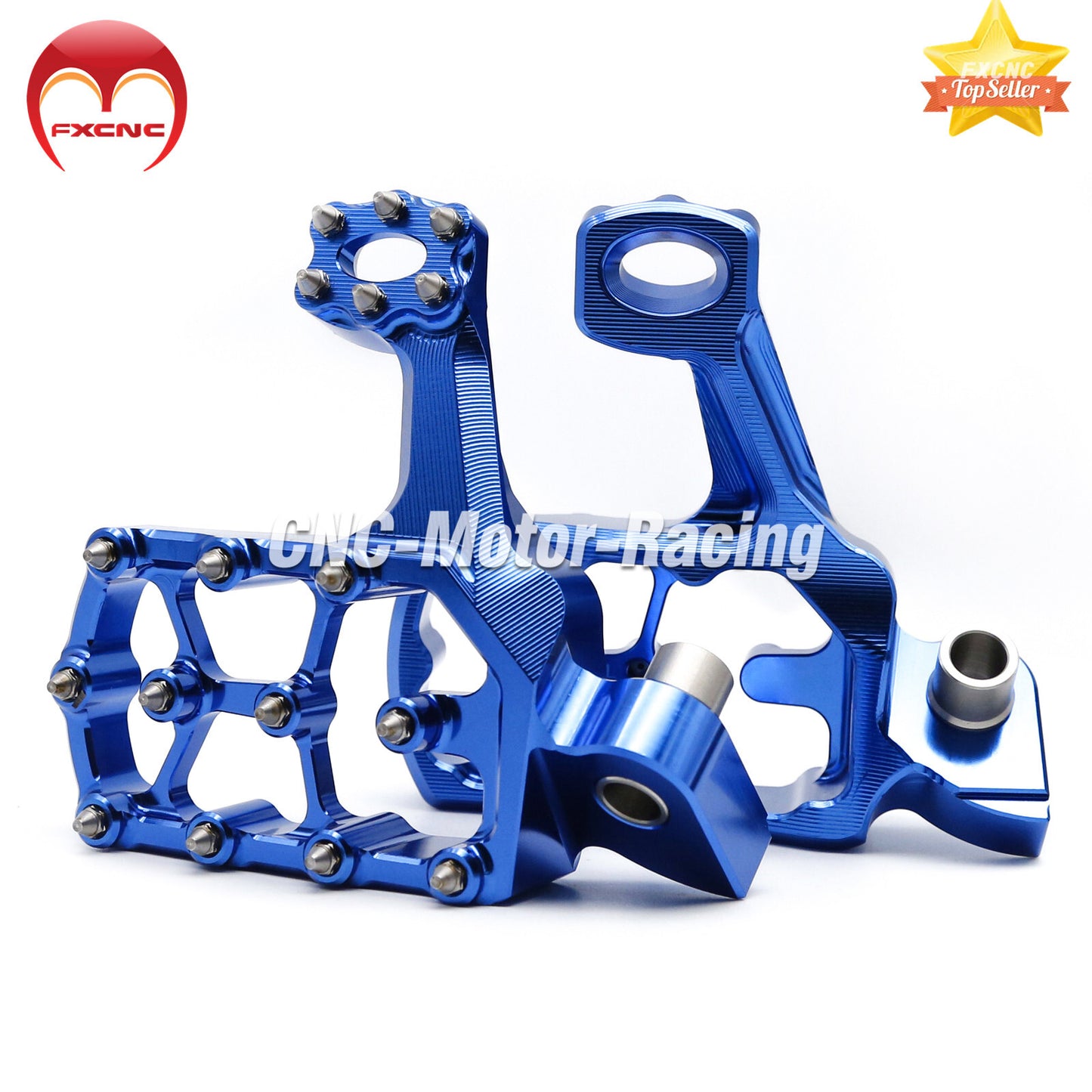 CNC Extended Footrest Pins for Yamaha WR426F 2001-2002 and WR450F 2001-2017