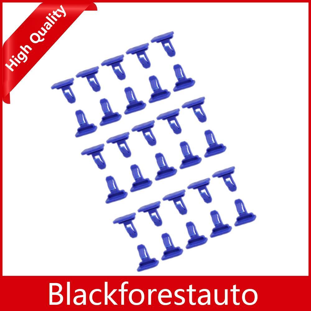 30Pcs Blue Bumper Moulding Clips Retainer Fastener for Toyota for Land Cruiser for Camry