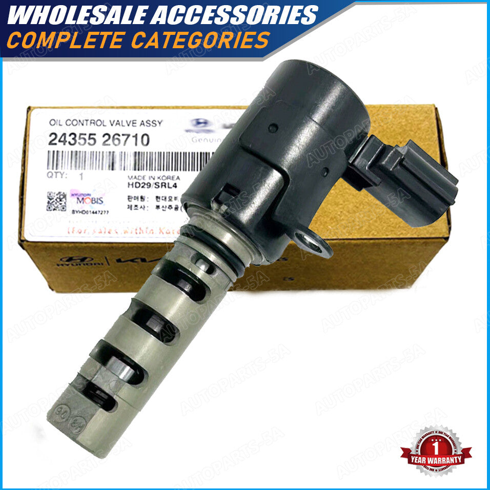 Oil control valve suitable for 2006-2011 for Hyundai for Kia Rio5 1.6L 24355-26710