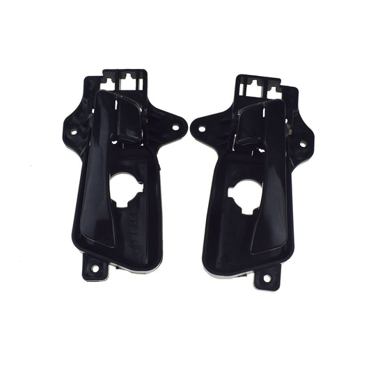 for Hyundai for Elantra 2009-12 Front Left  Right Interior Door Handles Black Pair