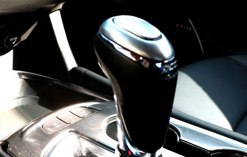 For Chevry Equinox 2018-2021 Silver alloy Inner Gear Shift Knob Head Cover Trim