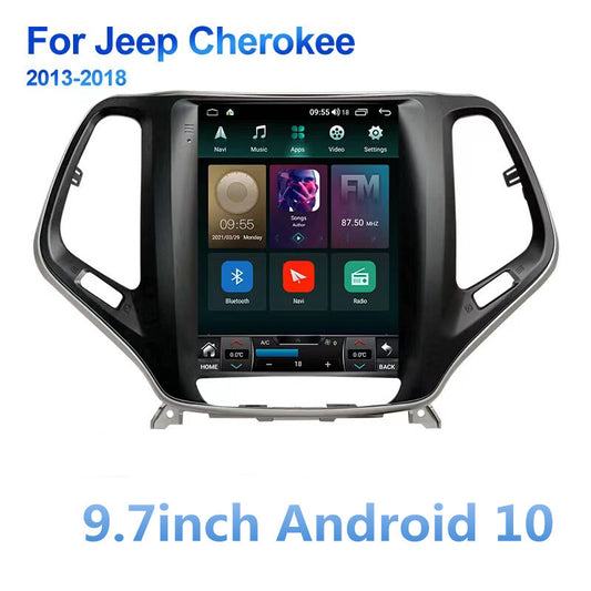 9.7in Car Android Wifi Radio For Cherokee 13-20 Central Multimedia Android Play