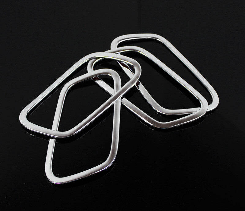 Inner Door Handle Cover Trim 4PCS Fit for Honda Accord 9th 14-2017 Chrome Silver