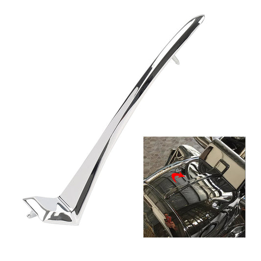 Chrome Nacelle Spear Top Headlight Cover Trim Fit for Harley Road King FLHR