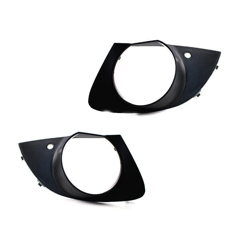 Pair Front bumper Fog Light Bezel for BMW 7 Series E65 E66 2006-2008 51117142180